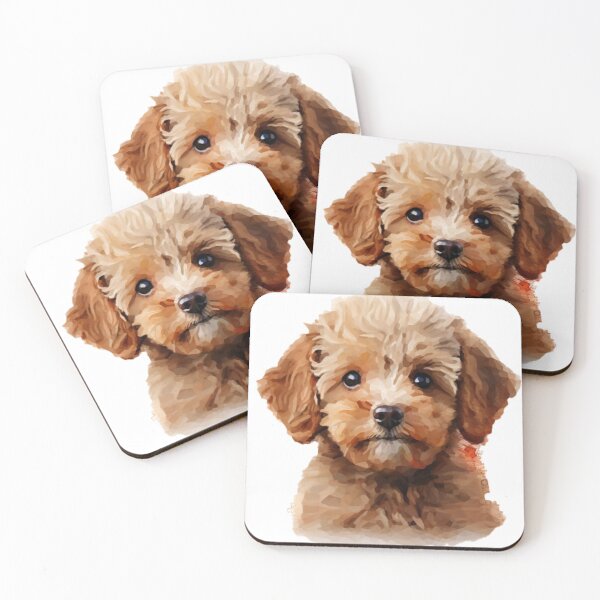 Item preview, toy_poodle art pixel dog designed and sold by Goodpiece.