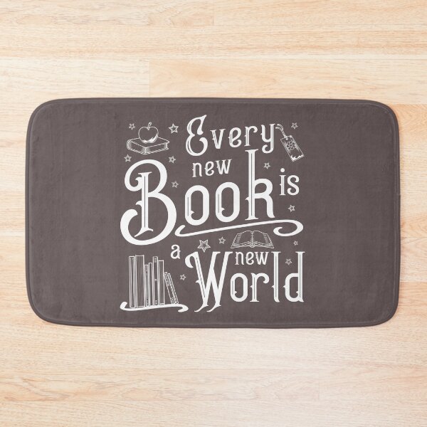 Item preview, Every new book is a new world Reader Librarian Gift designed and sold by gogo-jr.