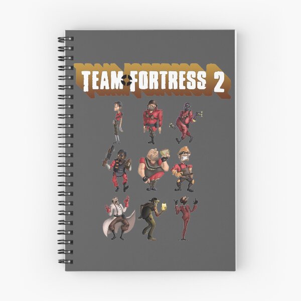 Artikelvorschau, Team Fortress 2 – Alle Charaktere/Klassen mit TF2-Logo entworfen und verkauft von tymersdesigns.