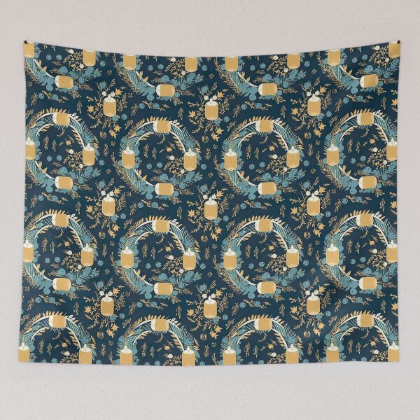 Item preview, Wintery modern design with Christmas motifs designed and sold by Pflugart.