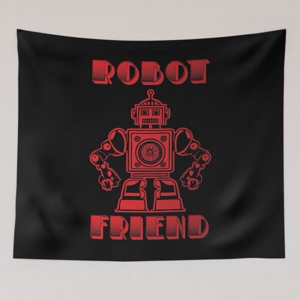 Item preview, Robot Friend - Red designed and sold by Soulemotion.