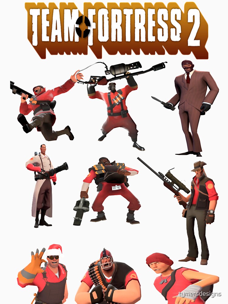 all team fortress 2 characters without mask
