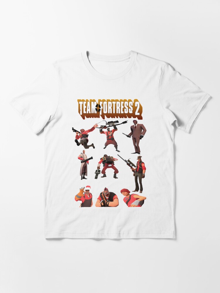 Team Fortress 2 - All Characters / Classes with TF2 Logo" Essential T-Shirt for Sale by tymersdesigns |