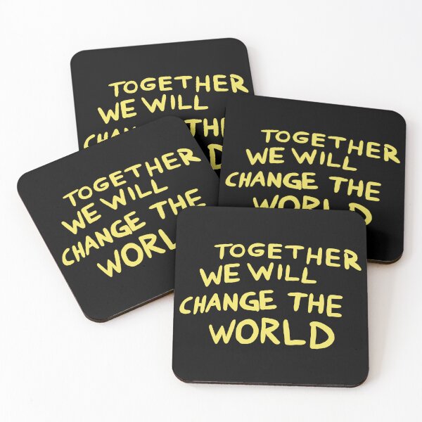 Item preview, Together We Will Change The World designed and sold by Ally Designs.