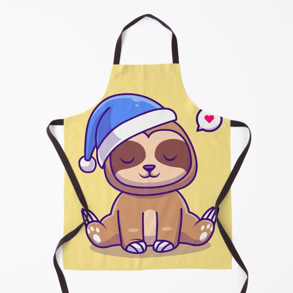 Item preview, Cozy Sloth: Cute Sloth Winter with Beanie Hat - Cartoon Illustration designed and sold by hjian8219.