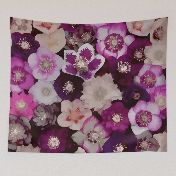 Item preview, Hellebore Flowers designed and sold by Vicky Brago-Mitchell®.