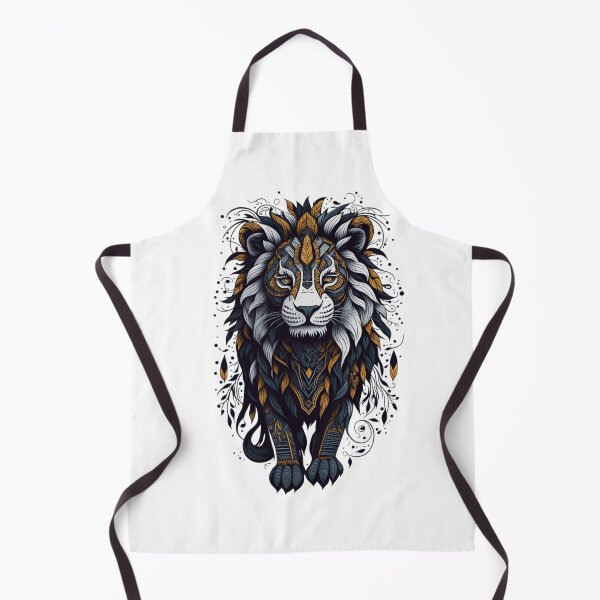 Aperçu de l'œuvre Totem Lion Ethnique créée et vendue par jkrphoto.