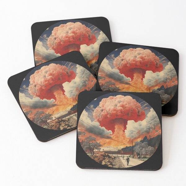 Item preview, Atomic collage round designed and sold by global-designz.