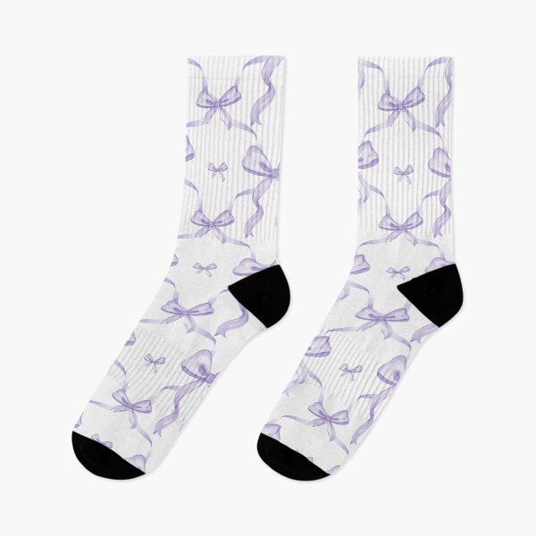 Item preview, Aesthetic Pastel Lilac Ribbons and bows in watercolor. designed and sold by Alice-Mills.