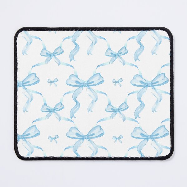 Item preview, Aesthetic Pastel Light Blue Ribbons and bows in watercolor. designed and sold by Alice-Mills.