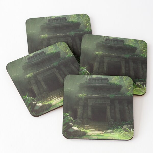 Item preview, Mesoamerican Jungle - Lost Temple designed and sold by HideTheInsanity.