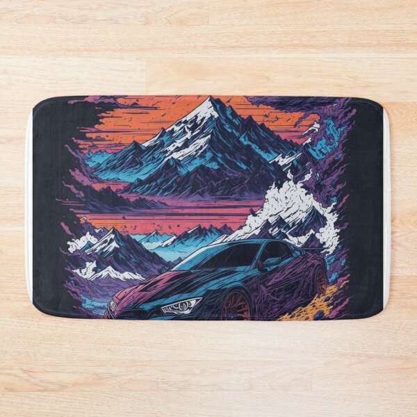 Item preview, Drifting in the Mountains: Anime-Style T-Shirt Design designed and sold by RedArtG09.