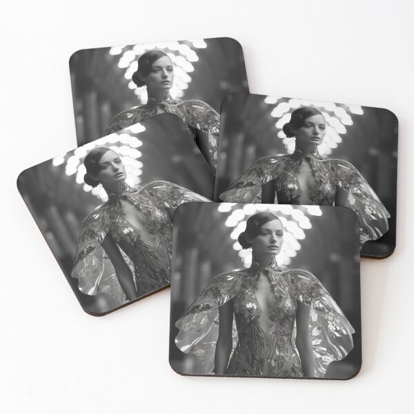 Item preview, Elegant vogue style black and white image fashion  designed and sold by Imaginarium888.