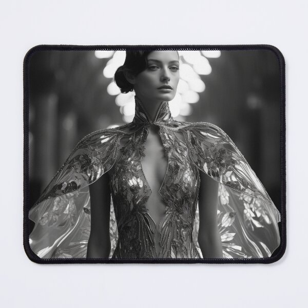 Item preview, Elegant vogue style black and white image fashion designed and sold by Imaginarium888.