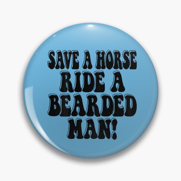 Artikelvorschau, Womens Funny Save A Horse Ride A Bearded Man (auf der Rückseite) entworfen und verkauft von IvaJosseau.
