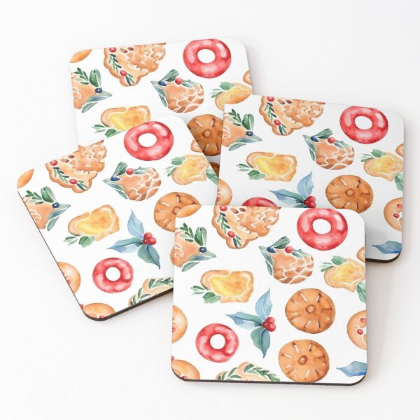 Item preview, Wintery modern design with Christmas motifs designed and sold by Pflugart.