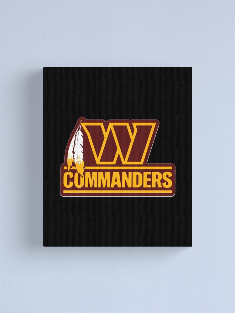 Washington Commanders Imperial Black 5D 16'' x 16'' Wall Art