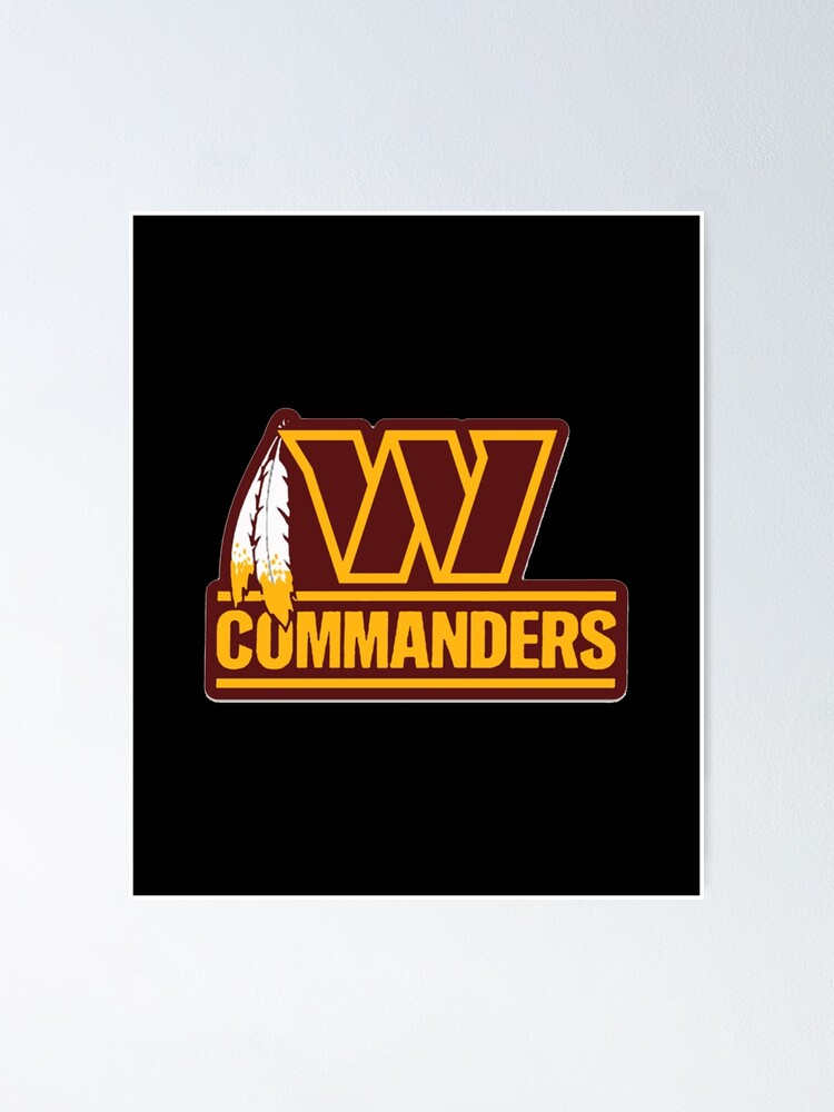 washington commanders poster