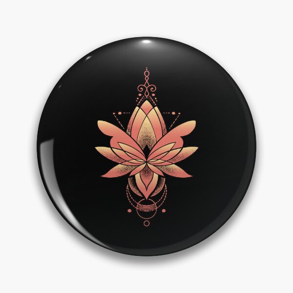 Item preview, Geometric lotus flower designed and sold by DerSenat.