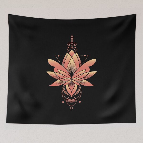 Item preview, Geometric lotus flower designed and sold by DerSenat.