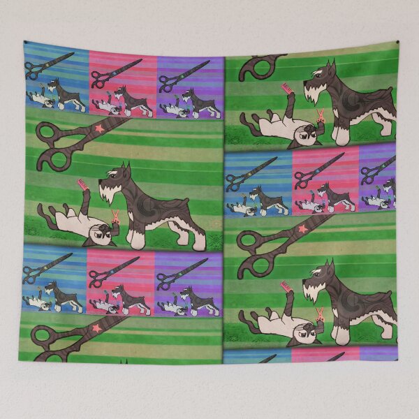 Item preview, Cat Grooming Dog  designed and sold by crazykona.