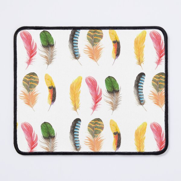 Item preview, Colorful Plumes set, Watercolors designed and sold by Katarzyna Dembek.