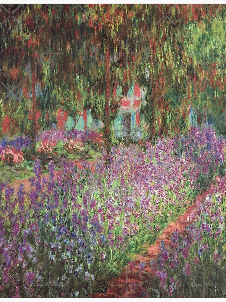 Pegatina «Le Jardin de l'artiste à Giverny (El jardín del artista en ...