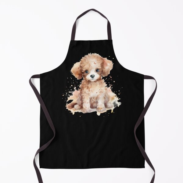 Item preview, Watercolor Miniature Poodle Puppy designed and sold by Amazing-Kortez.