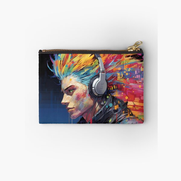 Item preview, Sandevistan Activated - Cyberpunk Retro Anime Aesthetic Art designed and sold by AeonAcademy.