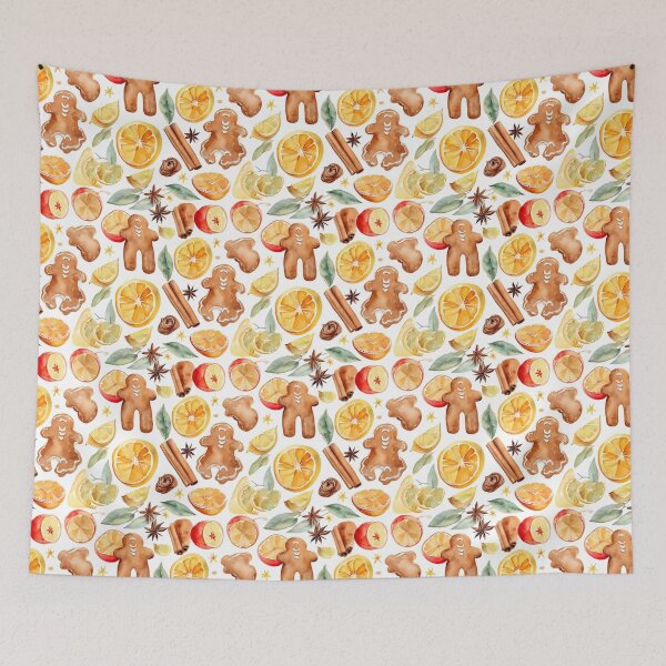 Item preview, Wintery modern design with Christmas motifs designed and sold by Pflugart.