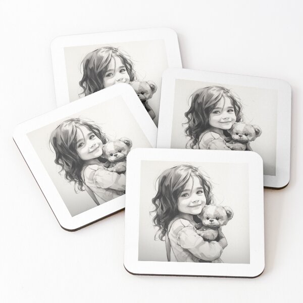 Item preview, Child with teddy bear designed and sold by WarWhole.