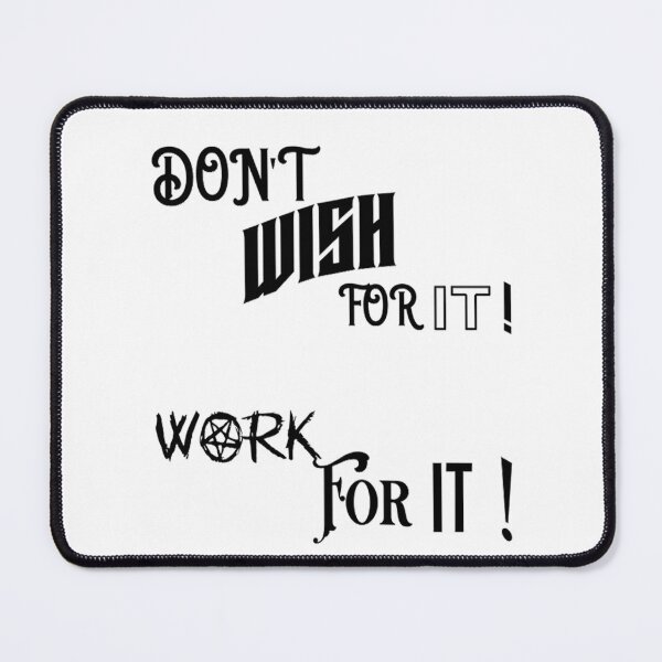 Item preview, Don't wish for it designed and sold by JSRCSRS.