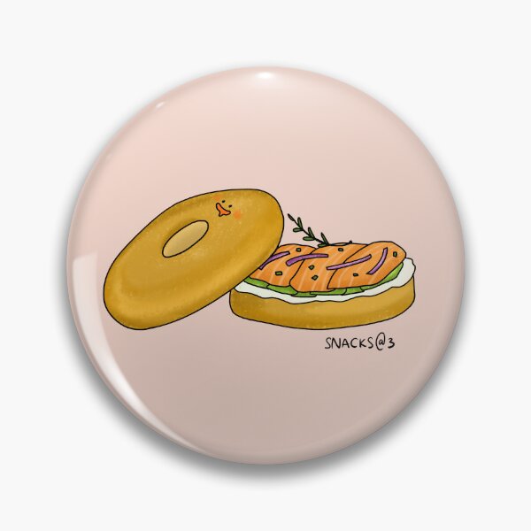 Item preview, Salmon Bagel designed and sold by Snacks-At-3.