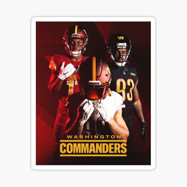 Washington Commanders #24 Player- Sticker Apple