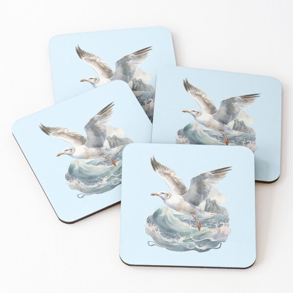 Item preview, flying seagull designed and sold by DerSenat.
