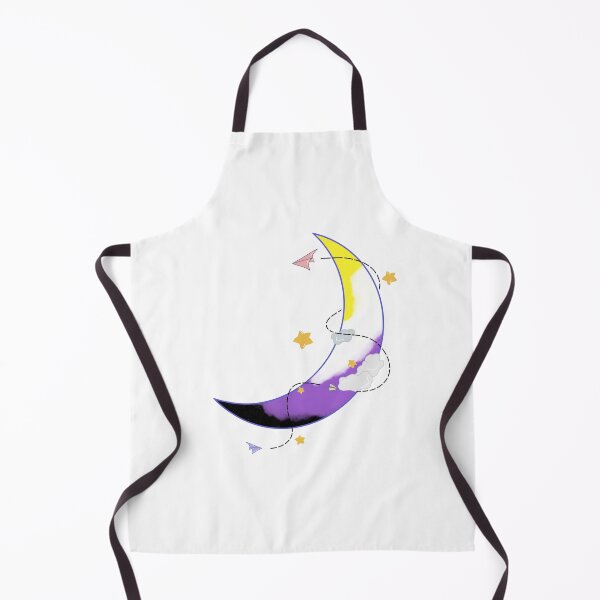 Item preview,  Non Binary Moon Stars Pride LGBTQ designed and sold by GM-666.