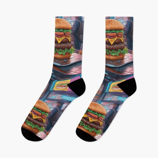 Item preview, Burger XXL, restaurante de comida rápida retro, años 80 designed and sold by Mauswohn.