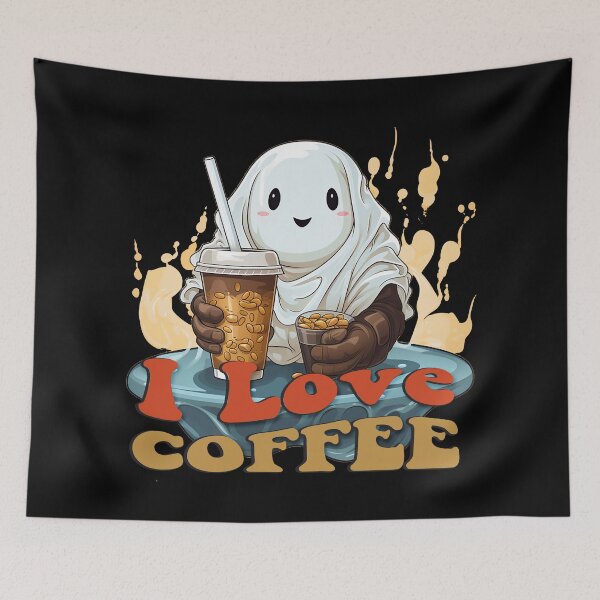 Item preview, To drink coffee with a ghost - Just give me coffee - No coffee no workee designed and sold by JansenGS.
