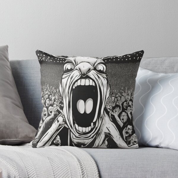 Item preview, Metal bunny goes insane black and white concert designed and sold by RK - Shop.
