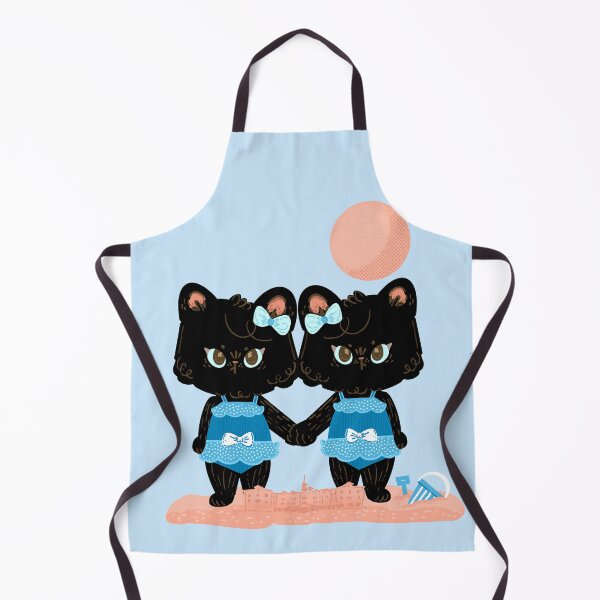 Item preview, Twin Kitty Summer designed and sold by fluffymafi.