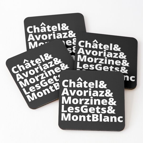 Item preview, Chatel, Avoriaz, Morzine, Les Gets, Mont Blanc Typography designed and sold by louweasely.