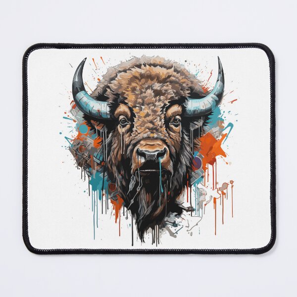 Item preview, Graffiti Style Bison | Bison Lovers designed and sold by DarcoDesigns.