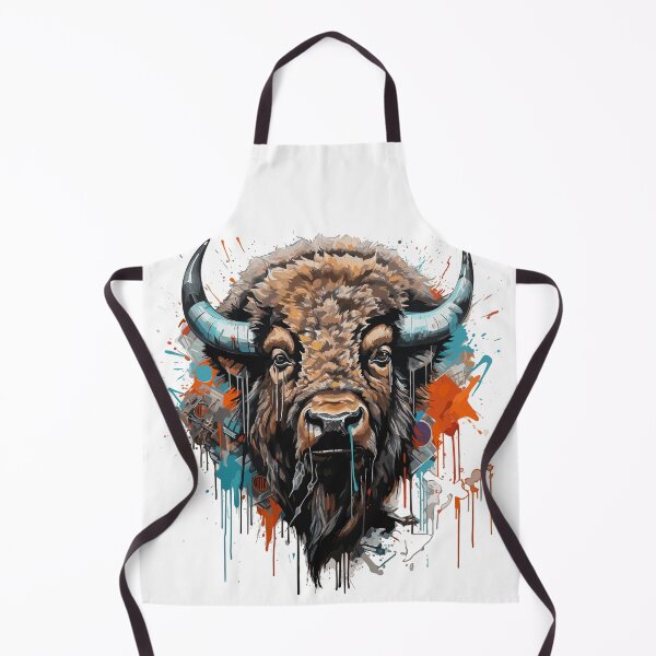Item preview, Graffiti Style Bison | Bison Lovers designed and sold by DarcoDesigns.