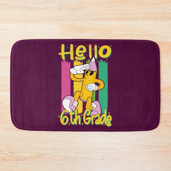 Item preview, Hello 6th Grade Back To School Teachers and Kids Gift designed and sold by YAHIA-14.