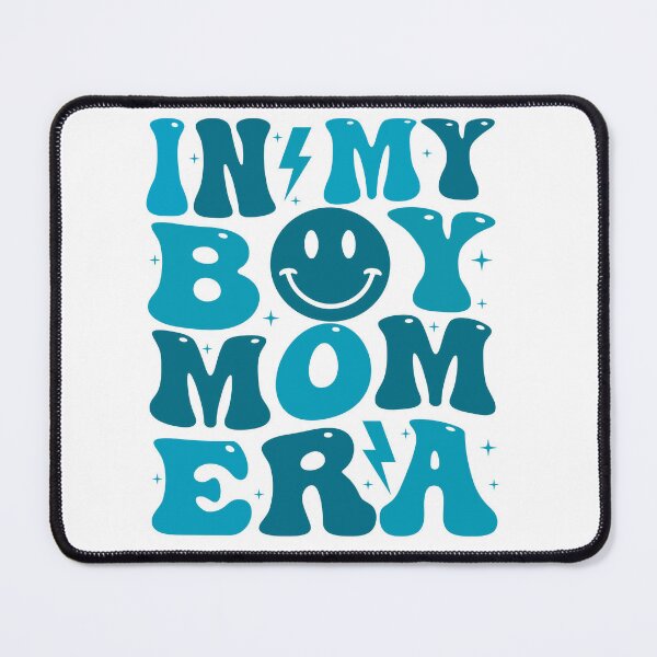 Smile Face In My Boy Mom Era Groovy Mom Of Boys Coffee Mug