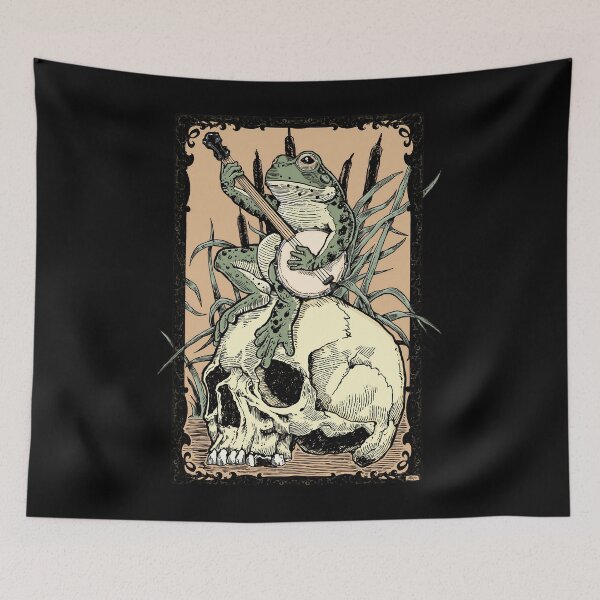 Item preview, Victorian Frog Playing Banjo 	 	 designed and sold by axbyklviko95.