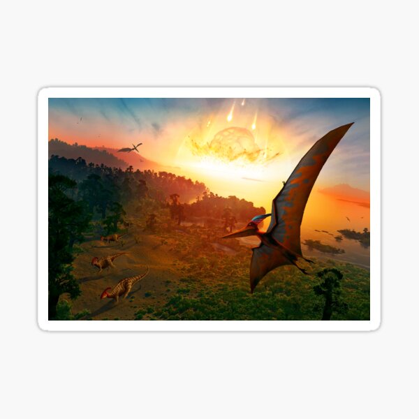 Item preview, Extinction of the dinosaurs, illustration (F009/3463) designed and sold by SciencePhoto.