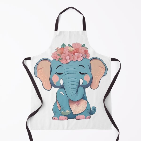 Item preview, Happy and Clam cute elephant. designed and sold by ImagineCorner.