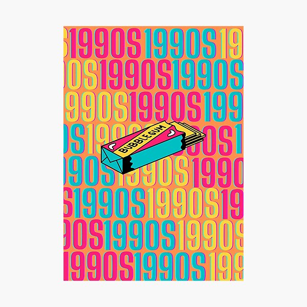 Item preview, 1990s retro design 8 - Orange Background designed and sold by PunjabanJatti.