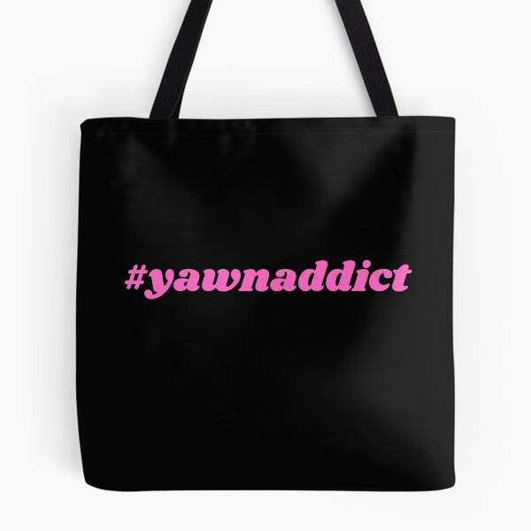 Item preview, #yawnaddict pink designed and sold by Unrelateddesign.